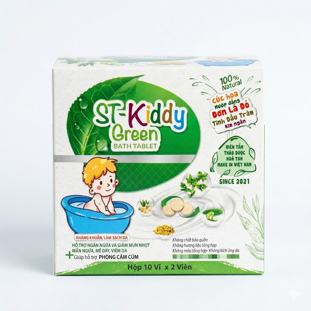 VIÊN TẮM THẢO DƯỢC ST-KIDDY